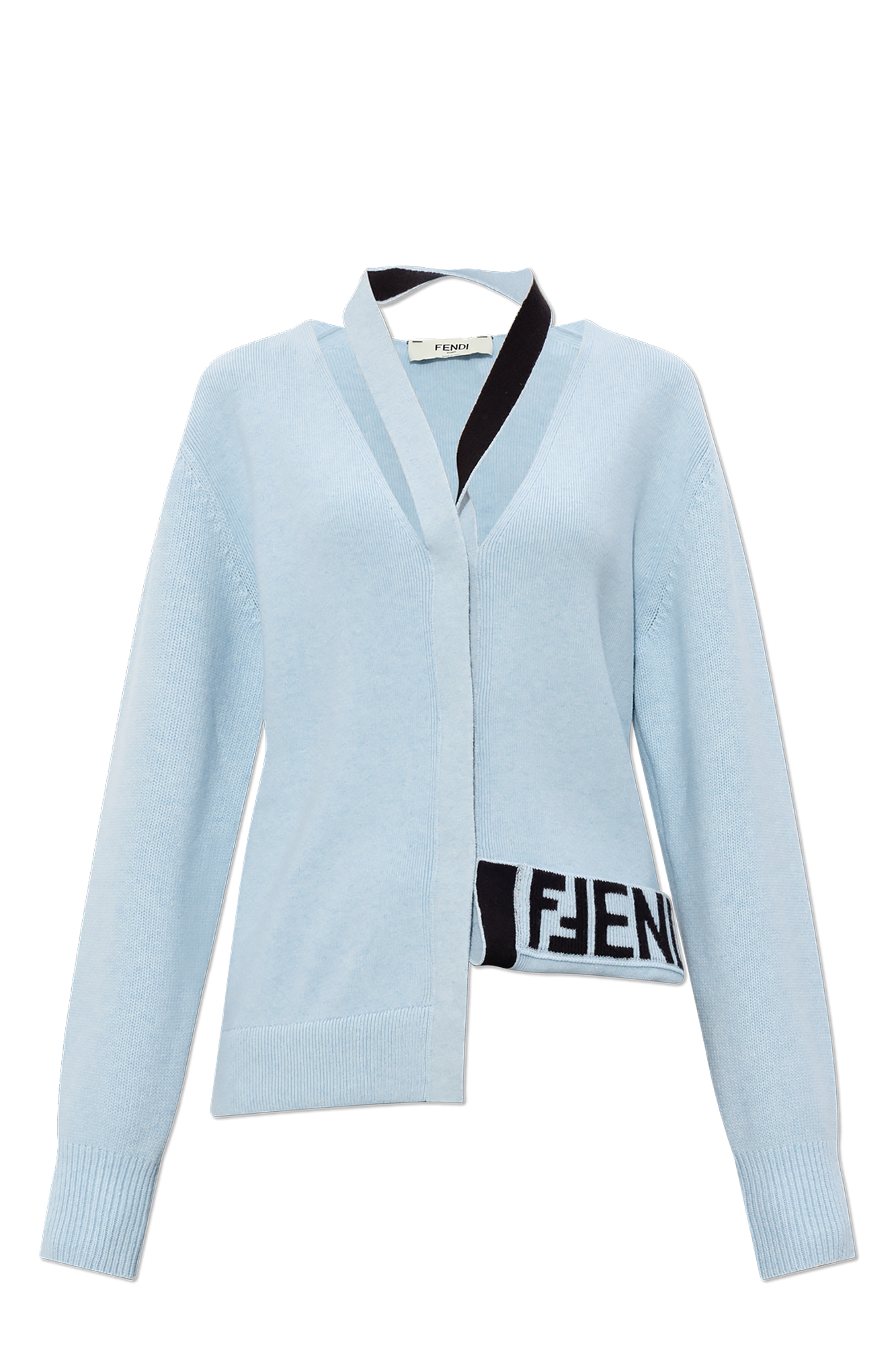 Fendi long cheap cardigan